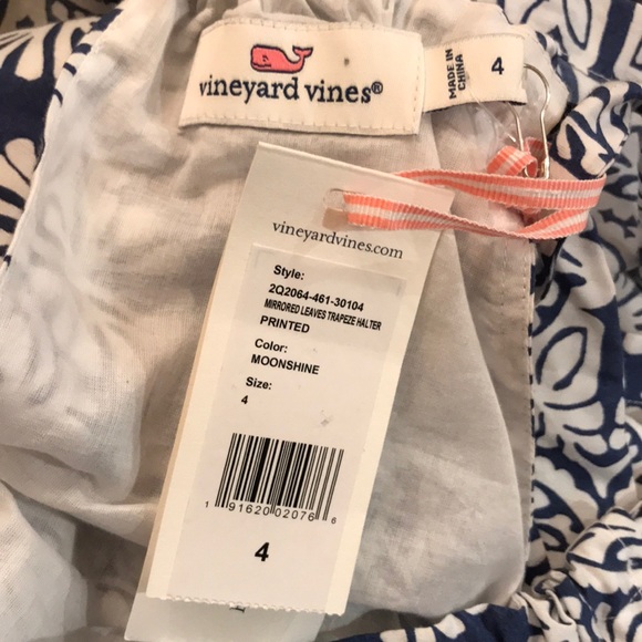 Vineyard Vines 'Mirrored Leaves' Trapeze Dress - Picture 7 of 7